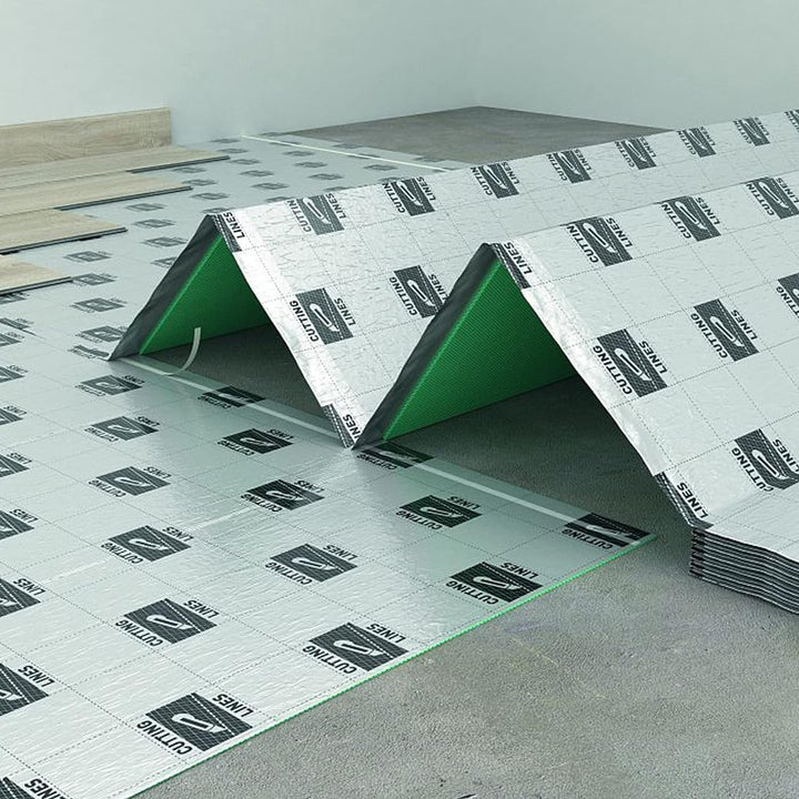 50m² Laminatunterlagen Vinylbodenunterlagen Parkettunterlagen Easycut