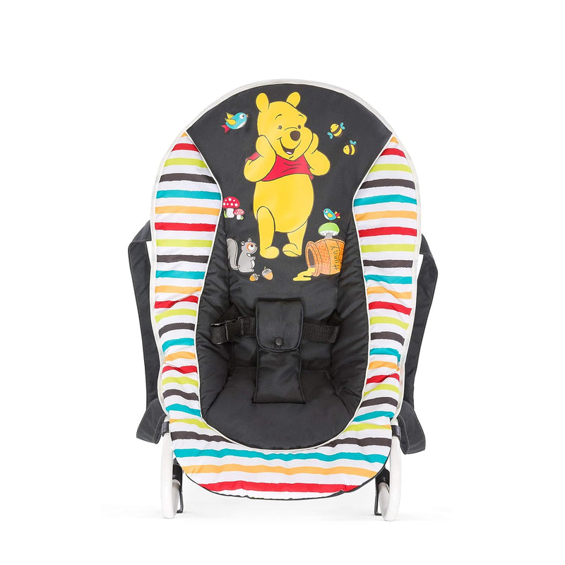 Hauck Babywippe Rocky im süssen Disney Design, Einhändig Verstellbare Rückenlehne, Schaukelfunktion