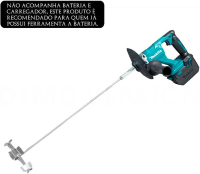 Makita DUT130Z Akku-Rührgerät 18V (ohne Akku, ohne