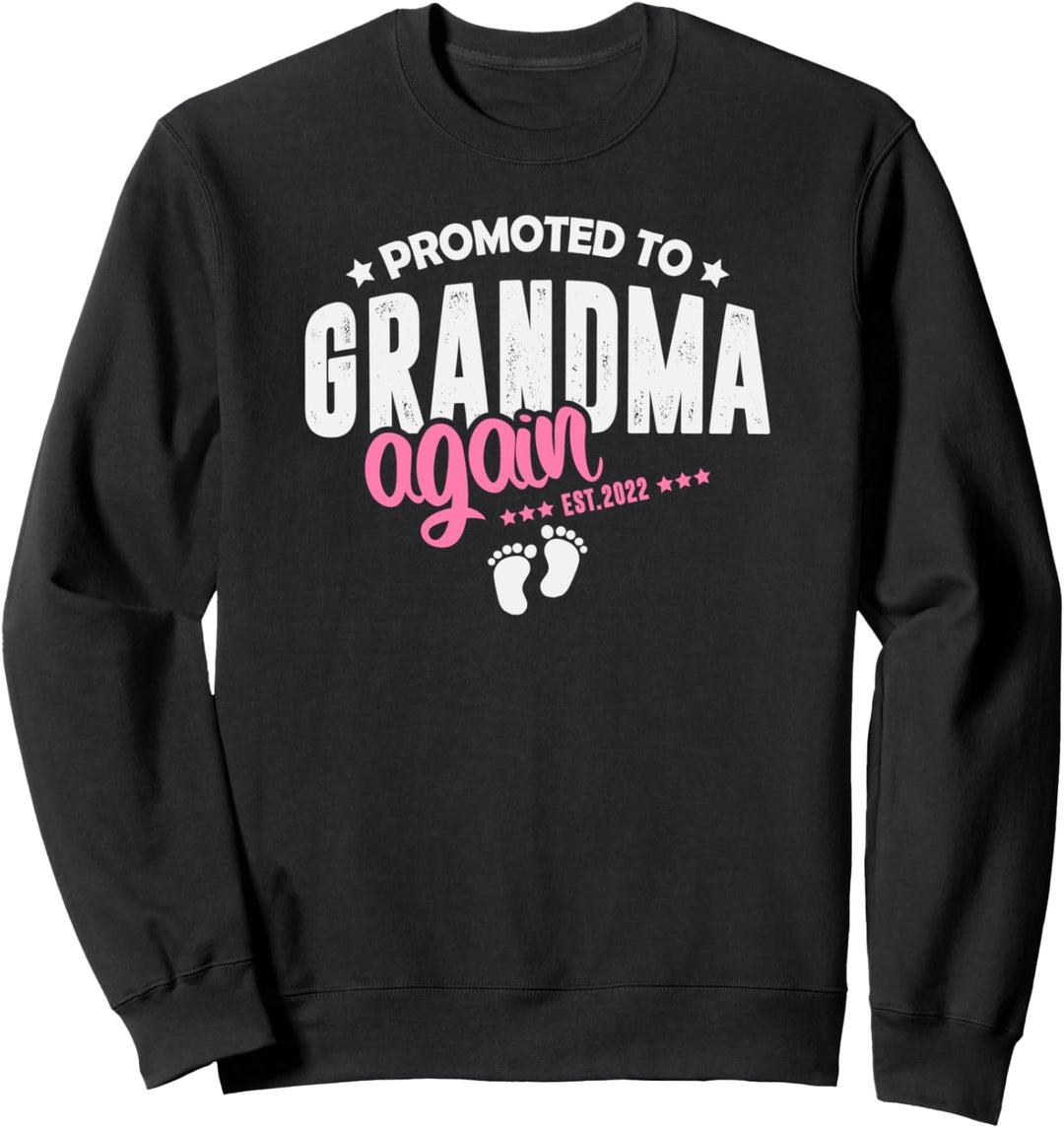 Oma 2022, Grossmutter werden, Befördert zur Omi, Damen Sweatshirt