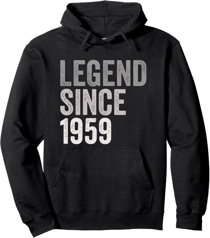 Legende Seit 1959 Lustiges Geburtstagsjahr Retro Legend Pullover Hoodie