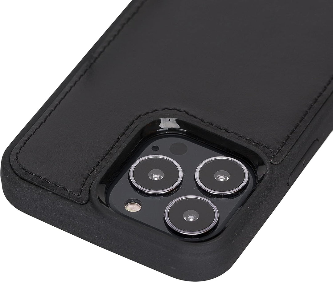 Solo Pelle Lederhülle für das iPhone 13 Pro in 6.1 Zoll Stanford Case Leder Hülle Ledertasche Backco