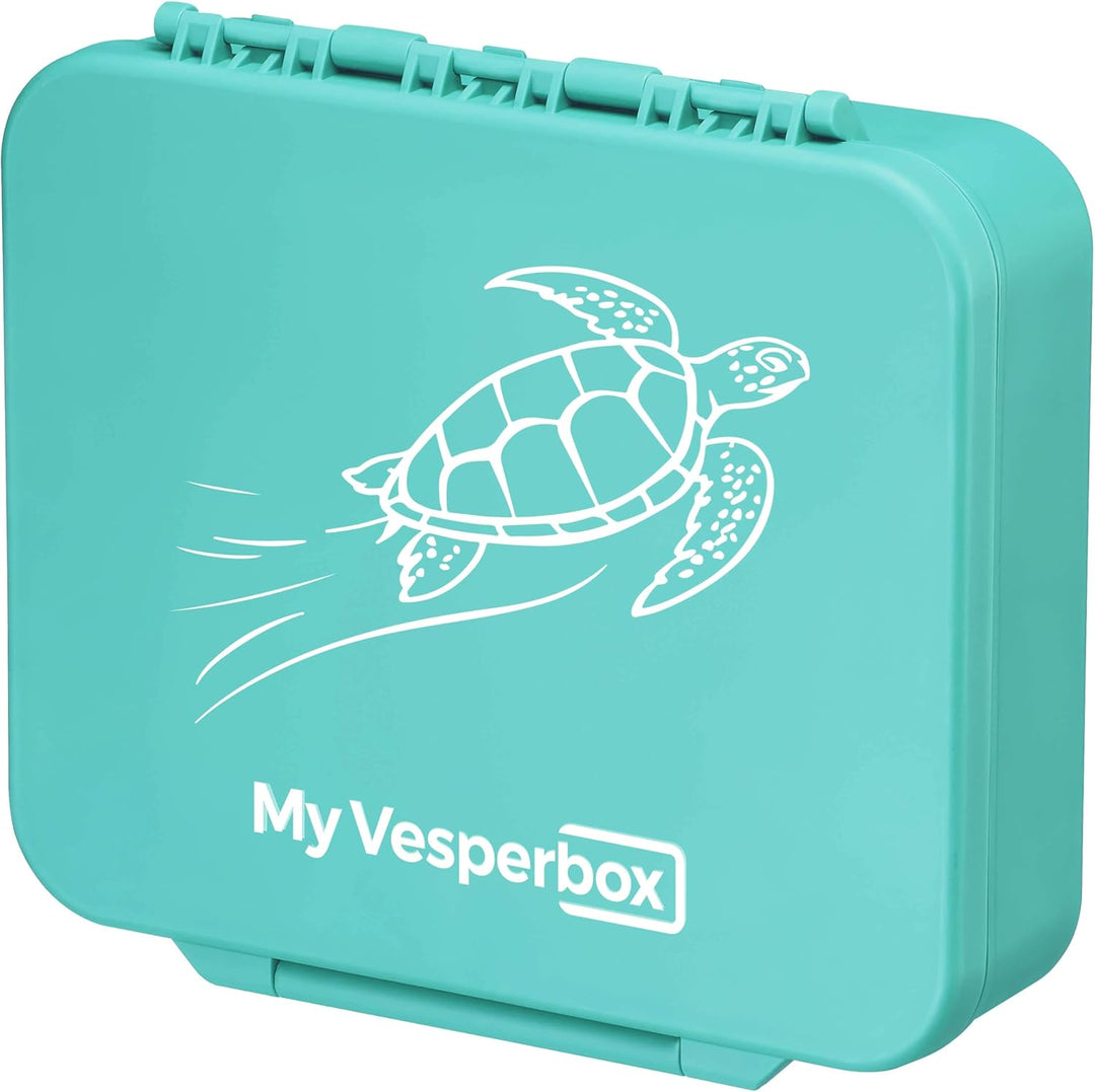 My Vesperbox® Brotdose für Kinder mit Fächern Liv [MADE IN GERMANY] - Lunchbox mit Trennfächern - Be