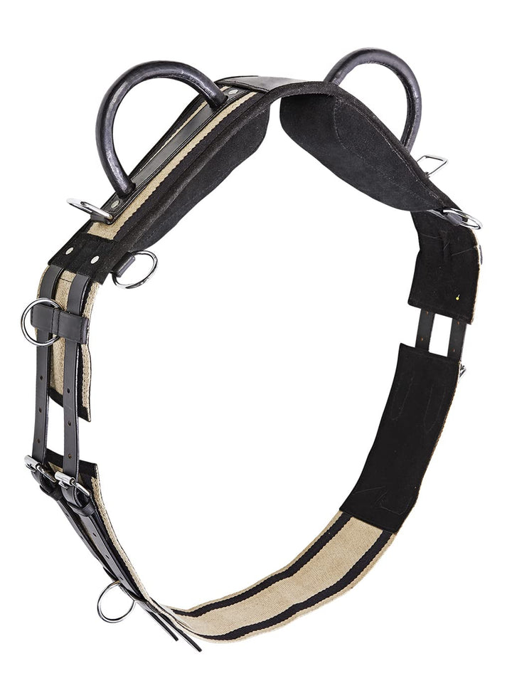 Longiergurt Double Schwarz Pony, Schwarz Pony
