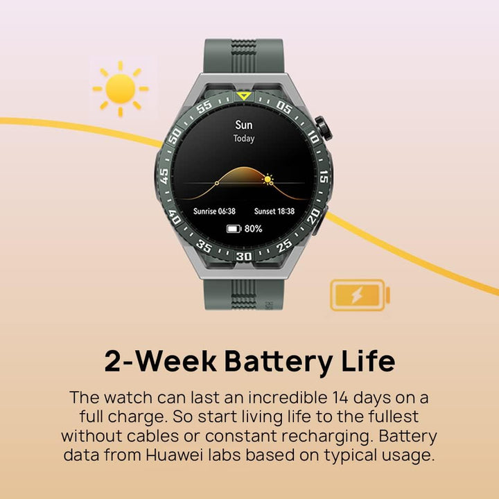 HUAWEI Watch GT 3 SE Wilderness , Fitness Tracker , Green, Grau, One Size, 55029749