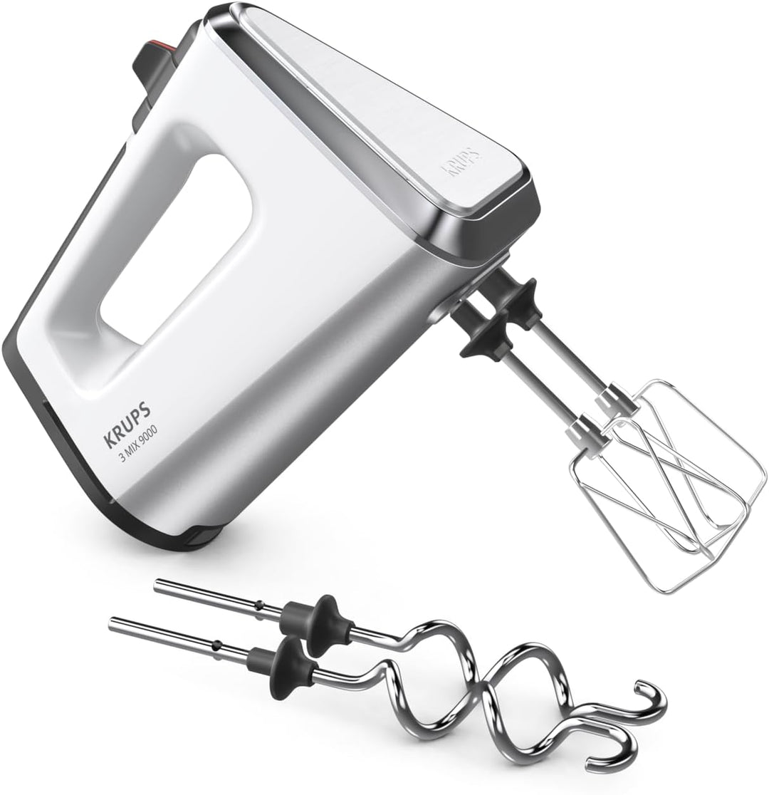 Krups GN9101 3 Mix 9000 Handmixer | 750 Watt | leistungsstark | Geschwindigkeitsregler | Turbomodus