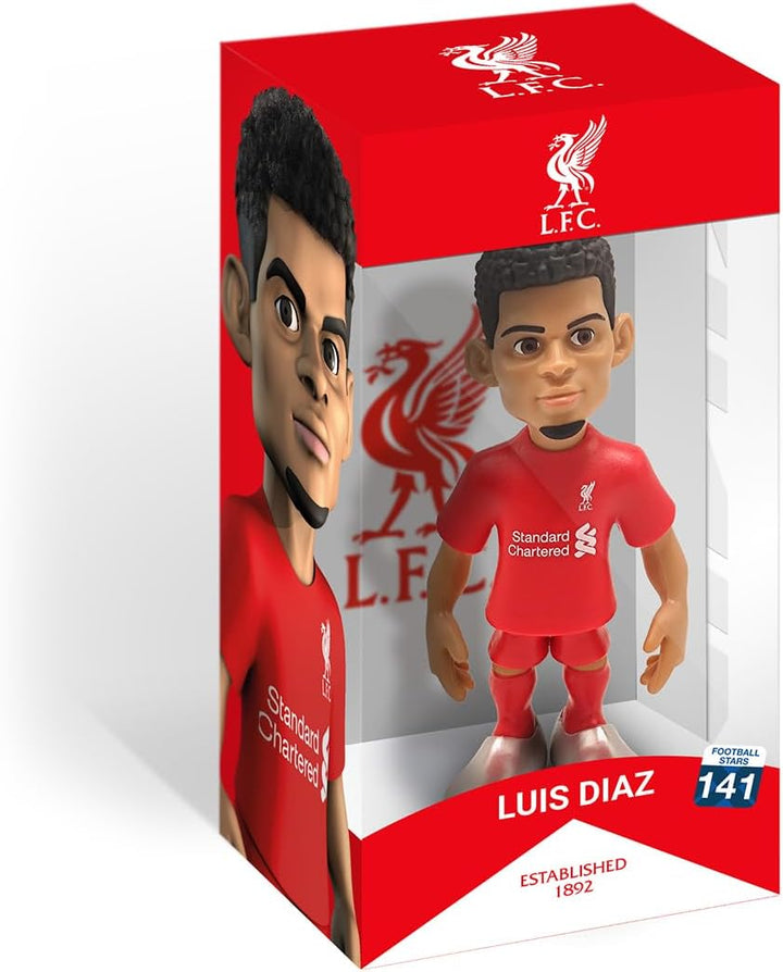 MINIX - Football Stars #141 – Liverpool – Luis Díaz 23 – Sammelfigur 12 cm