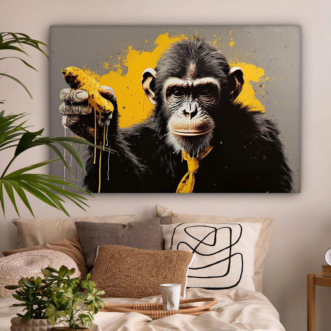 MuchoWow© Bilder Gross 120x80 cm XXL Wohnzimmer Deko Modern Wandbild Foto auf Leinwand Bild Schlafzi