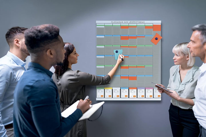 Nobo 1900412 Kartentafel-Zubehör Rahmenprofil für Stecksystem, Index 20, 2 Stück, Index 20