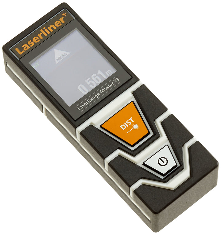 LASERLINER - LaserRange-Master T3 - Entfernungsmesser, Präzise Messungen, Längen, Flächen und Volumi