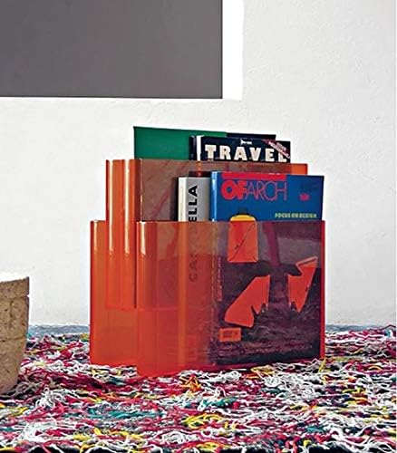 Kartell Magazine Rack, Rauch Zeitungsständer Grau, Zeitungsständer Grau