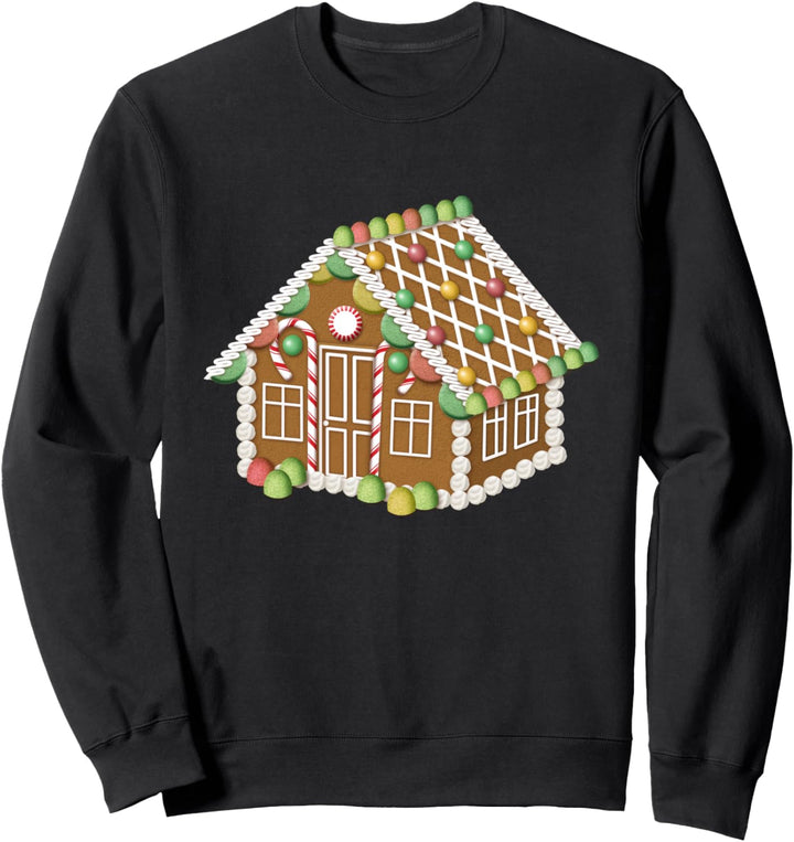 Lebkuchenhaus Weihnachtsferien Backen Sweatshirt