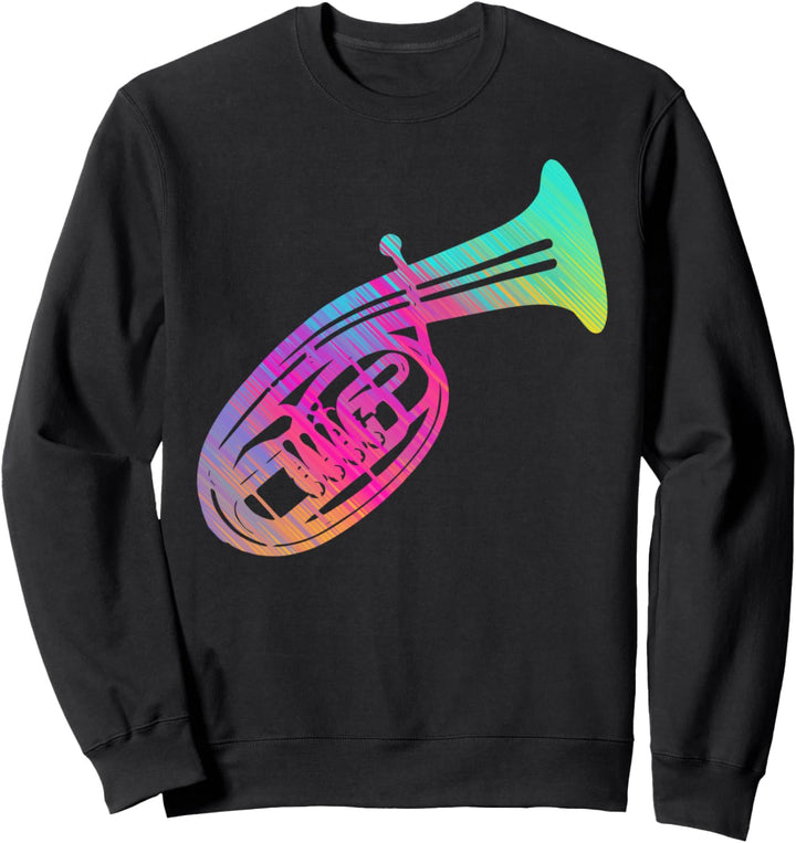 Tenorhorn Blasinstrument Tenorhorn Tenorhorn Geschenkidee Sweatshirt