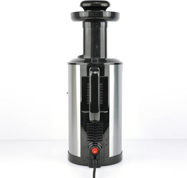 VASNER Entsafter Edelstahl Saftpresse Obstpresse für Säfte aus Obst und Gemüse Slow Juicer