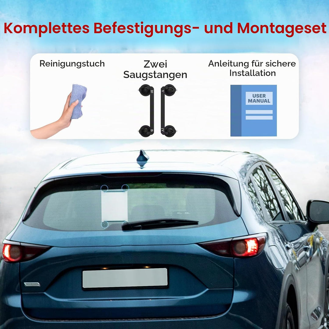 Saugnapfhalterung für Starlink Mini von MMOBIEL – Aluminium- &amp; Metallkonstruktion – Starke Saugnäpfe