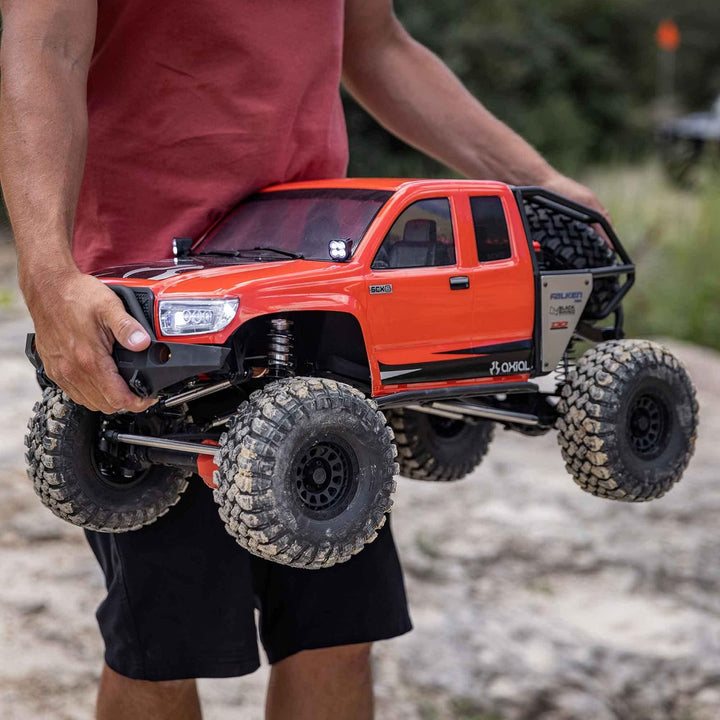 Axial RC Truck 1/6 SCX6 Trail Honcho 4X4 Rock Crawler RTR (Battery and Charger Not Included), Red