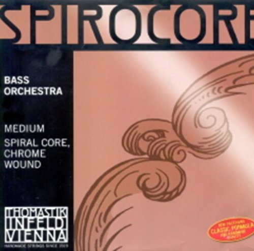 CUERDAS CONTRABAJO - Thomastik (Spirocore Orchestra/S39) (Acero/Aluminio) 4ª Medium Bass 4/4 E (Mi)