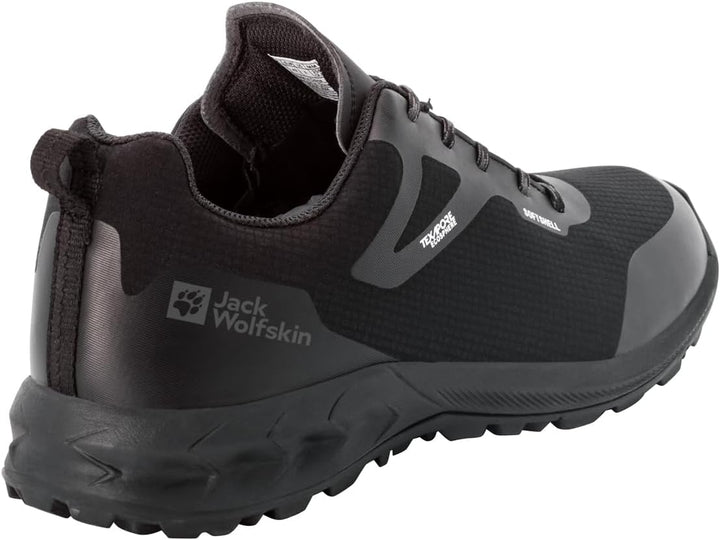Jack Wolfskin Herren Woodland Shell Texapore Low M Walking-Schuh 39.5 EU Phantom Grey, 39.5 EU Phant