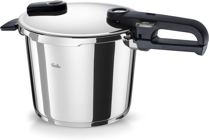 Fissler Vitaquick / Schnellkochtopf-Set, 3-teilig (2 Schnellkochtöpfe mit Metalldeckel 3,5 L + 6 Lit