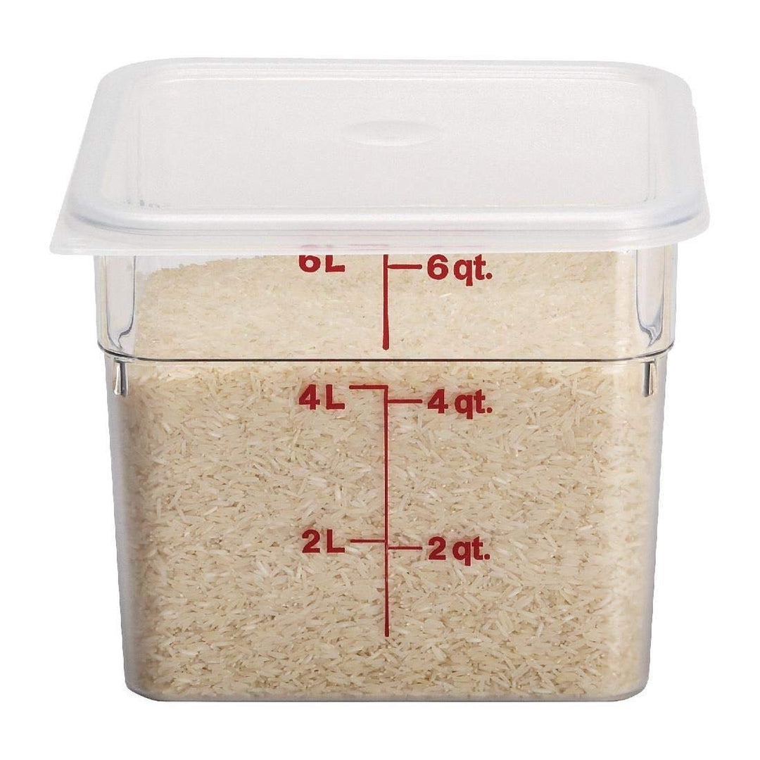 Voorraadbus z/d vierkant 5.70 Ltr Interhal 6SFSCW-135 Clear, 5.7 Ltr