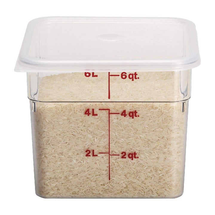 Voorraadbus z/d vierkant 5.70 Ltr Interhal 6SFSCW-135 Clear, 5.7 Ltr
