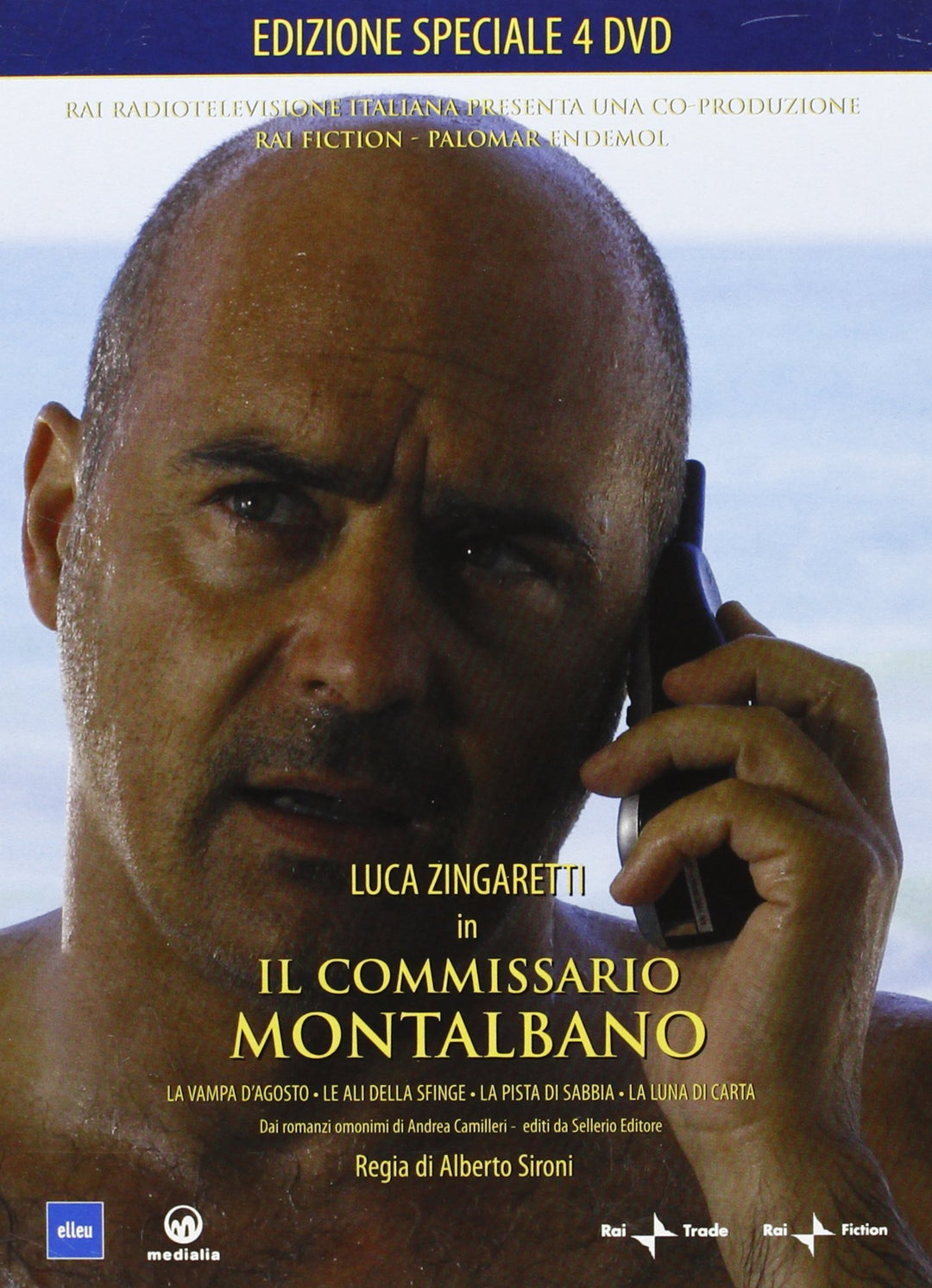 Il commissario Montalbano [4 DVDs] [IT Import], DVD