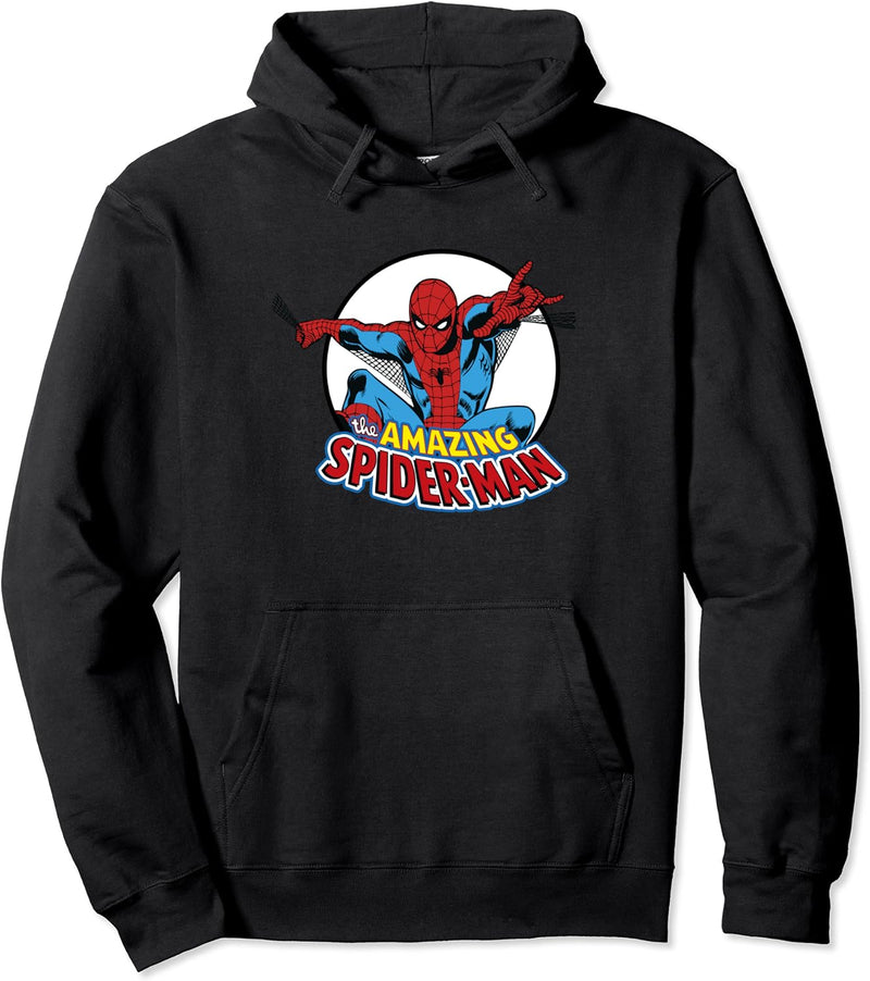 Marvel Amazing Spider-Man Retro Vintage Pullover Hoodie