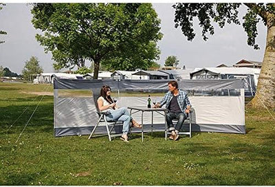 BO-Camp Dennis 4 Pole Windbreak Grau/Anthrazit, Grau/Anthrazit