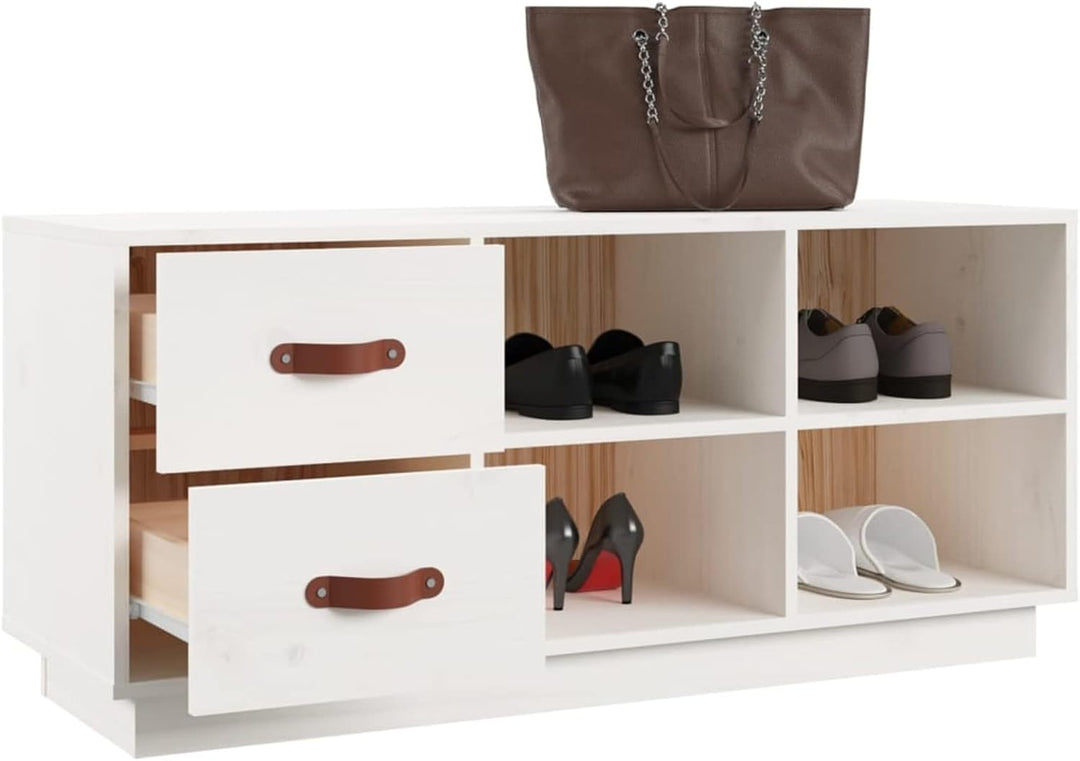 Schuhbank Schuhschrank Schuhregal mit Stauraum Schuhaufbewahrung Möbel Sitzbank Bank mit Schuhablage