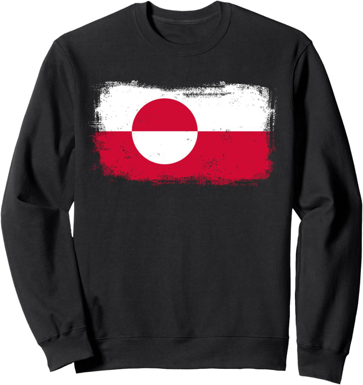 Grönland Grönländische Nationalflagge Sweatshirt