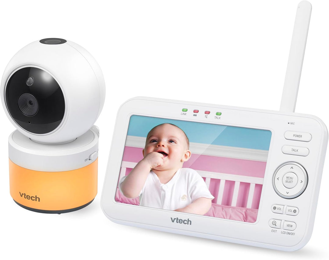 VTech - BM5463 - Indoor - Lightshow Video Babyphone - Baby Monitor mit Projektion und Nachtlicht 480