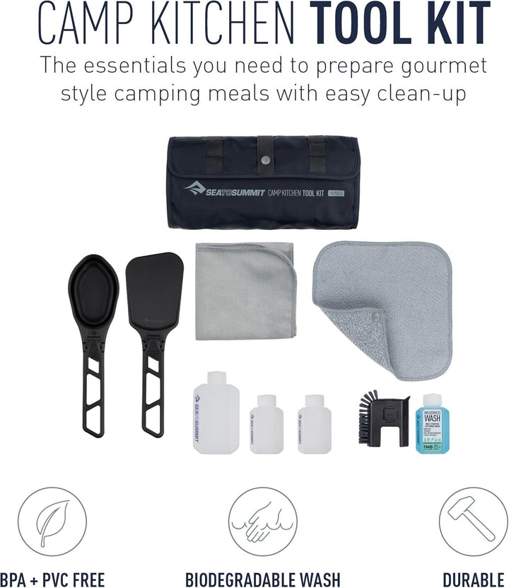 Sea to Summit Camp Kitchen Tool Kit 10 Piece Set