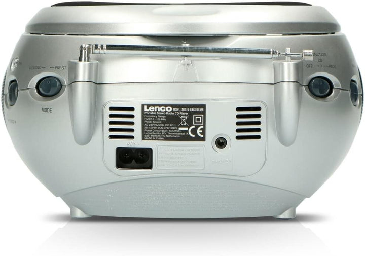Lenco scd-27 BK schwarz/weiss