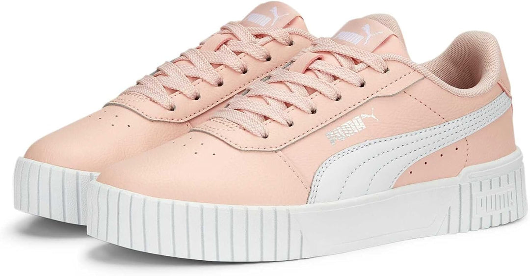 PUMA Damen Carina 2.0 Jr Sneaker 35.5 EU Rose Dust Puma White Puma Silver, 35.5 EU Rose Dust Puma Wh