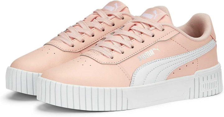 PUMA Damen Carina 2.0 Jr Sneaker 35.5 EU Rose Dust Puma White Puma Silver, 35.5 EU Rose Dust Puma Wh