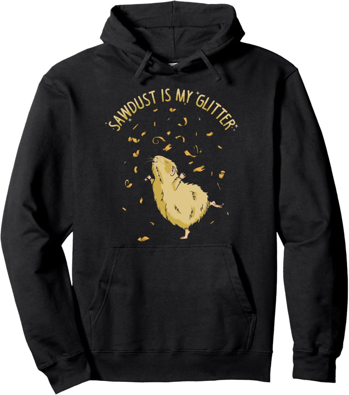 Hamster | Holzspäne ist mein Gli tter Hamster Girl Geschenk Pullover Hoodie