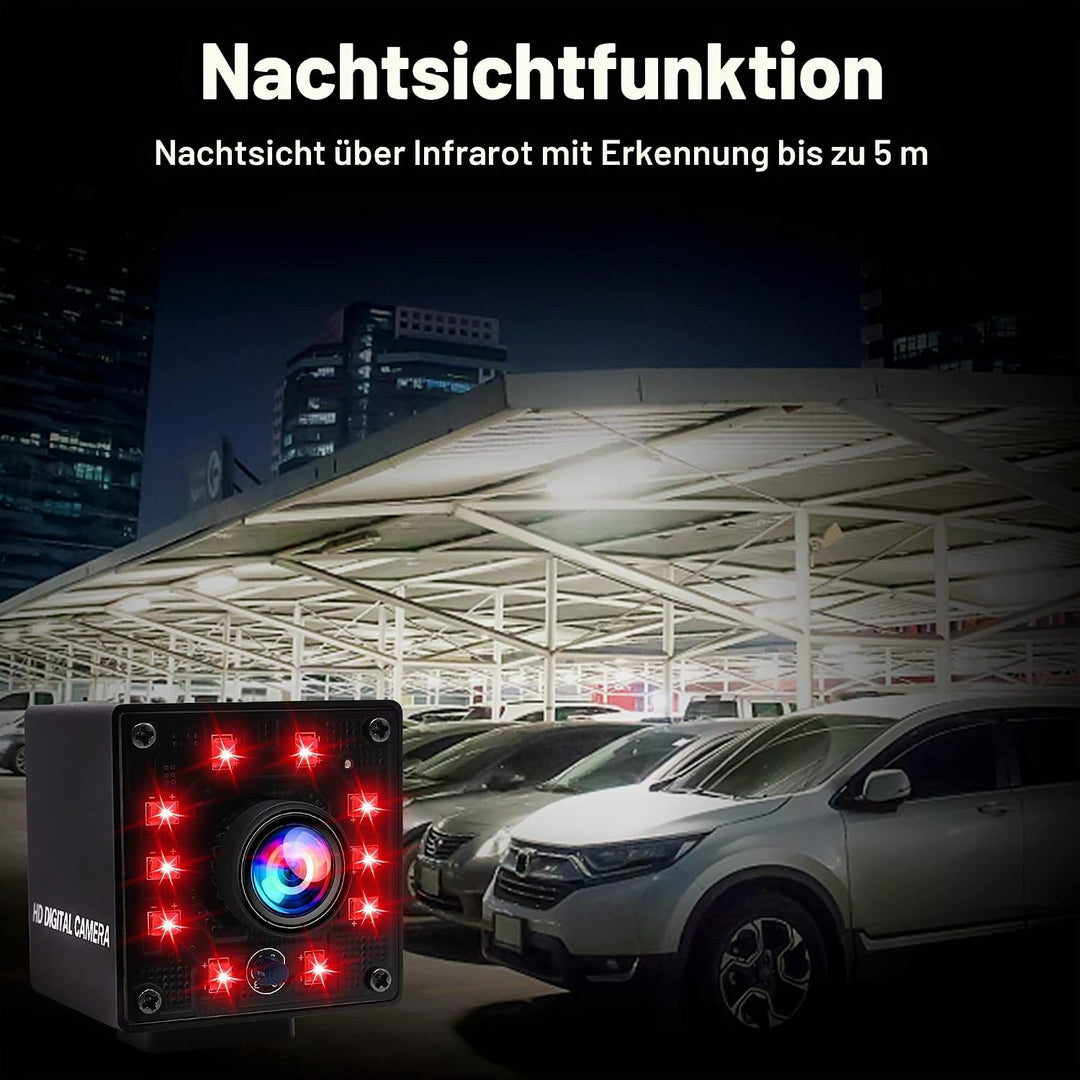 ELP USB Kamera 1080P Weitwinkel 170Grad Fisheye Webcam Full HD Nachtsicht Infrarot PC 100fps/60fps V