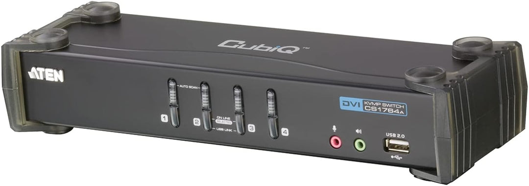 ATEN CS1764A KVM-Switch, USB, DVI, Sound