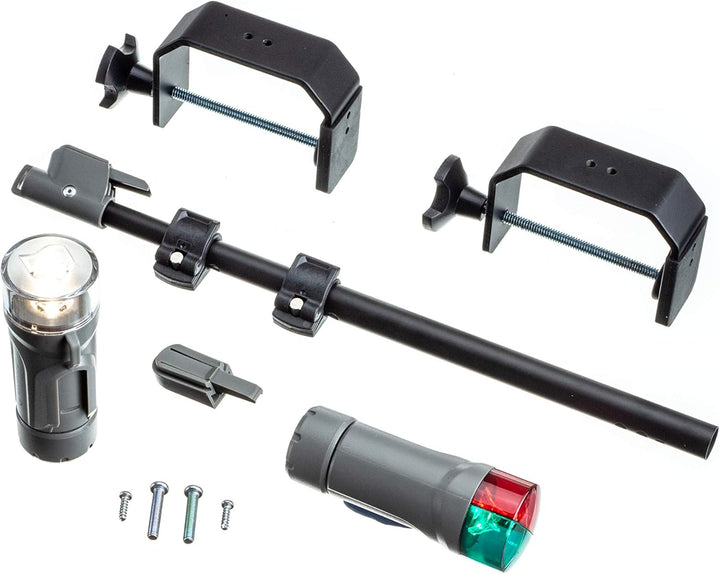 Attwood Marine Attwood PaddleSport Portable Navigation Light Kit - C-Clamp, Screw Down or Adhesive P