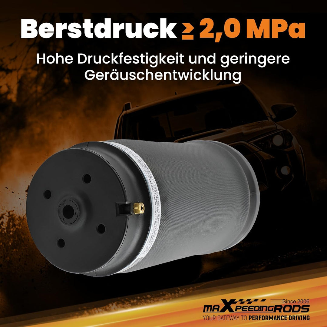 maXpeedingrods Luftfeder 1643200625 für W164 X164 ML GL Klasse Luftfederung Hinten Airmatic 16432010