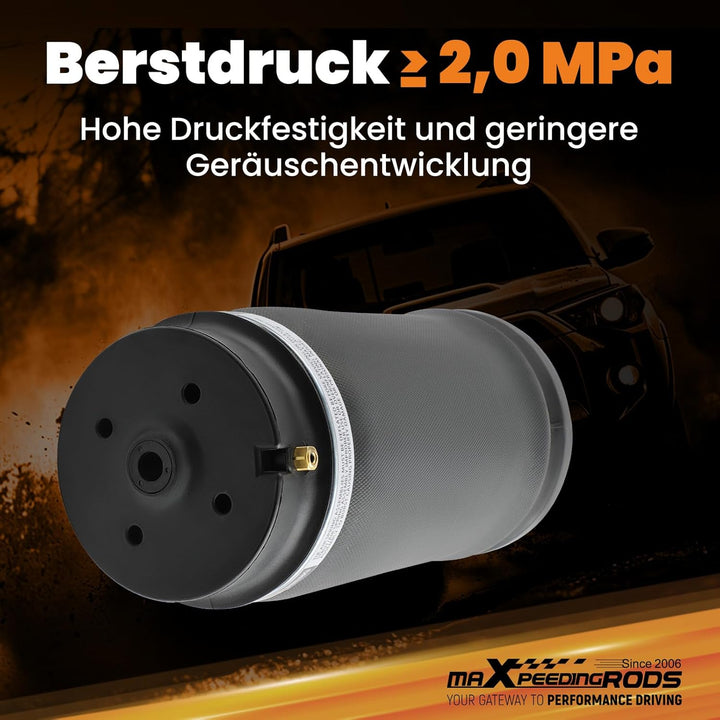 maXpeedingrods Luftfeder 1643200625 für W164 X164 ML GL Klasse Luftfederung Hinten Airmatic 16432010