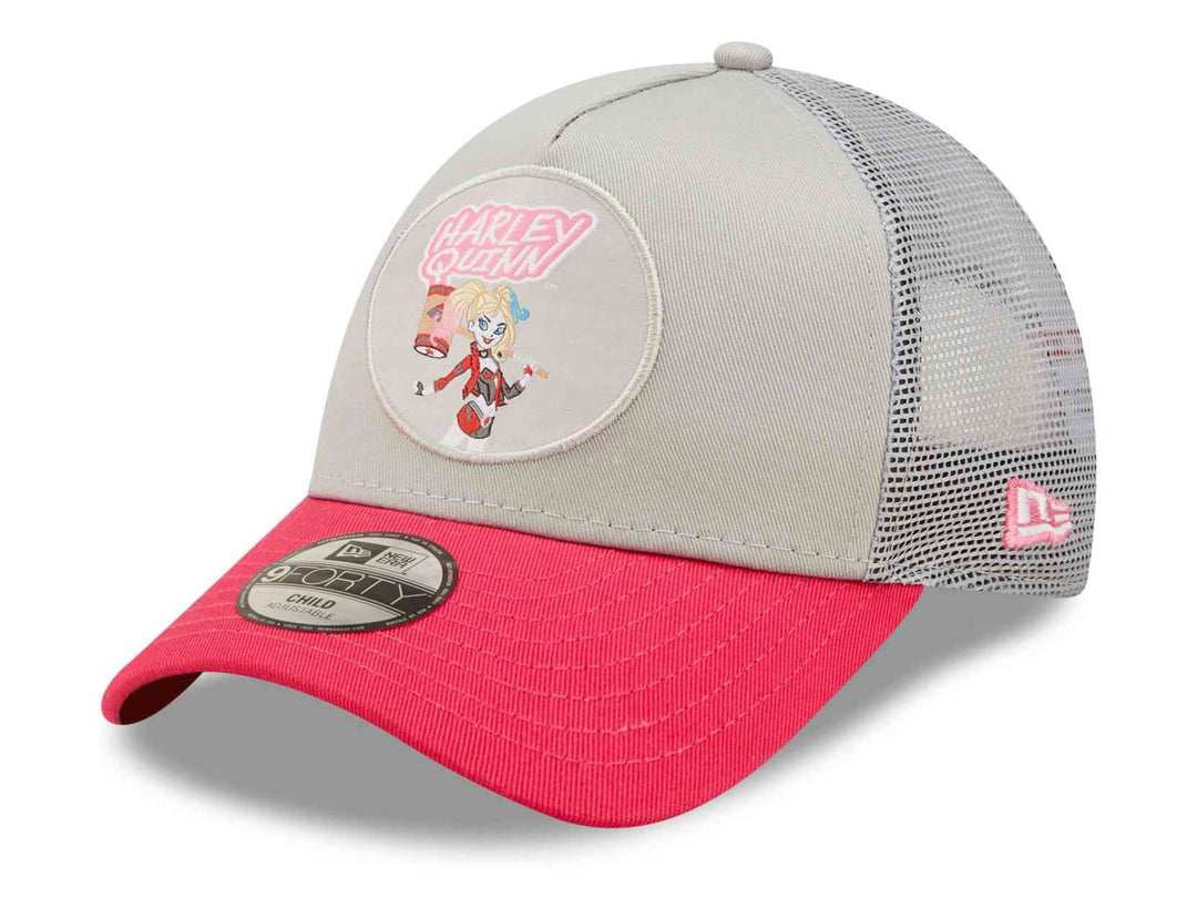 New Era Unisex Kinder striptrucker Hut, Grau, Einheitsgrösse EU
