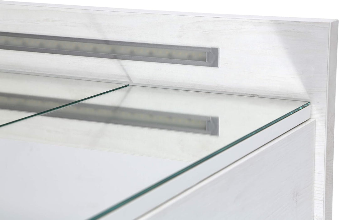 Schildmeyer 126759 Spiegelschrank, melaminharzbeschichtete Spanplatte, weiss, 60 x 15,8 x 72,3 cm 60