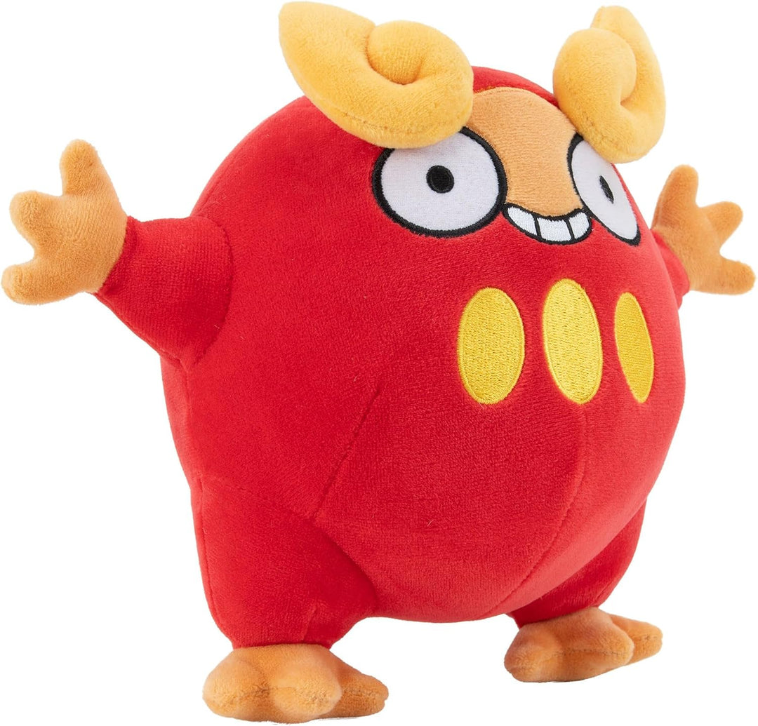 Pokémon PKW3086-20cm Plüsch - Flampion, offizielles Plüsch Darumaka, Darumaka