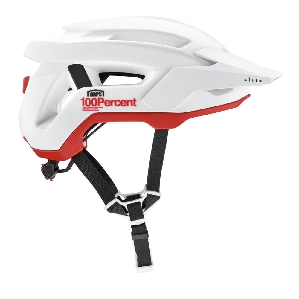 100% CASCOS Altis Helmet Cpsc/Ce White-S/M Helme, Weiss, Estándar