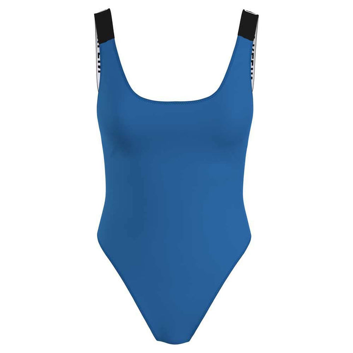 Calvin Klein Damen Rückenausschnitt, XS Blau (Dynamic Blue)