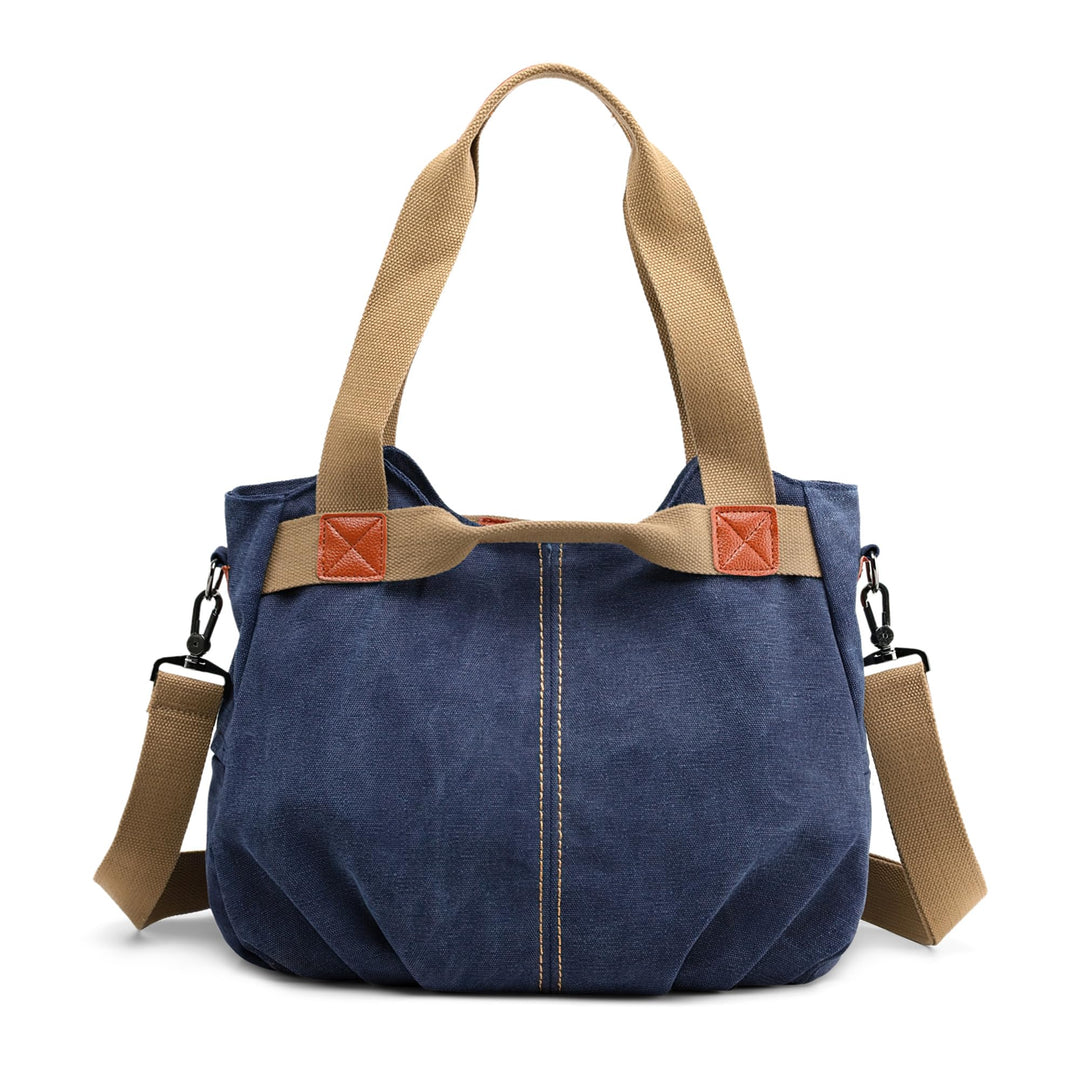 DIRRONA Casual Damen Segeltuch Umhängetasche Gross Kapazität Handtasche Reise Schultertasche Multifu
