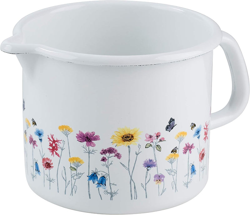 Riess, 0041-070, Schnabeltopf 14 1,7L, COUNTRY SONDEREDITION FLORA, Durchmesser 14 cm, Inhalt 1,7 Li
