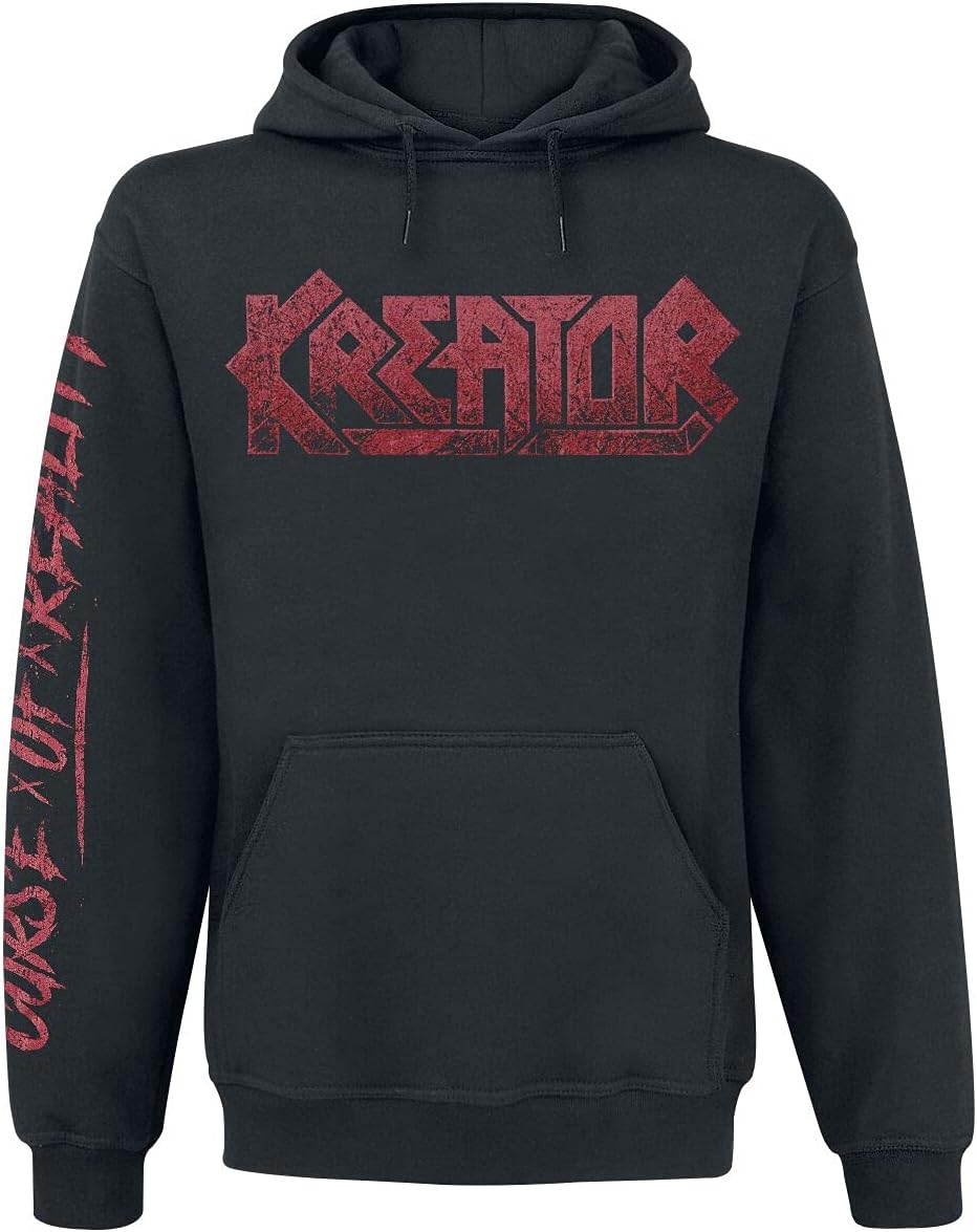 Kreator Curse of Reality Männer Kapuzenpullover schwarz Band-Merch, Bands M Schwarz, M Schwarz