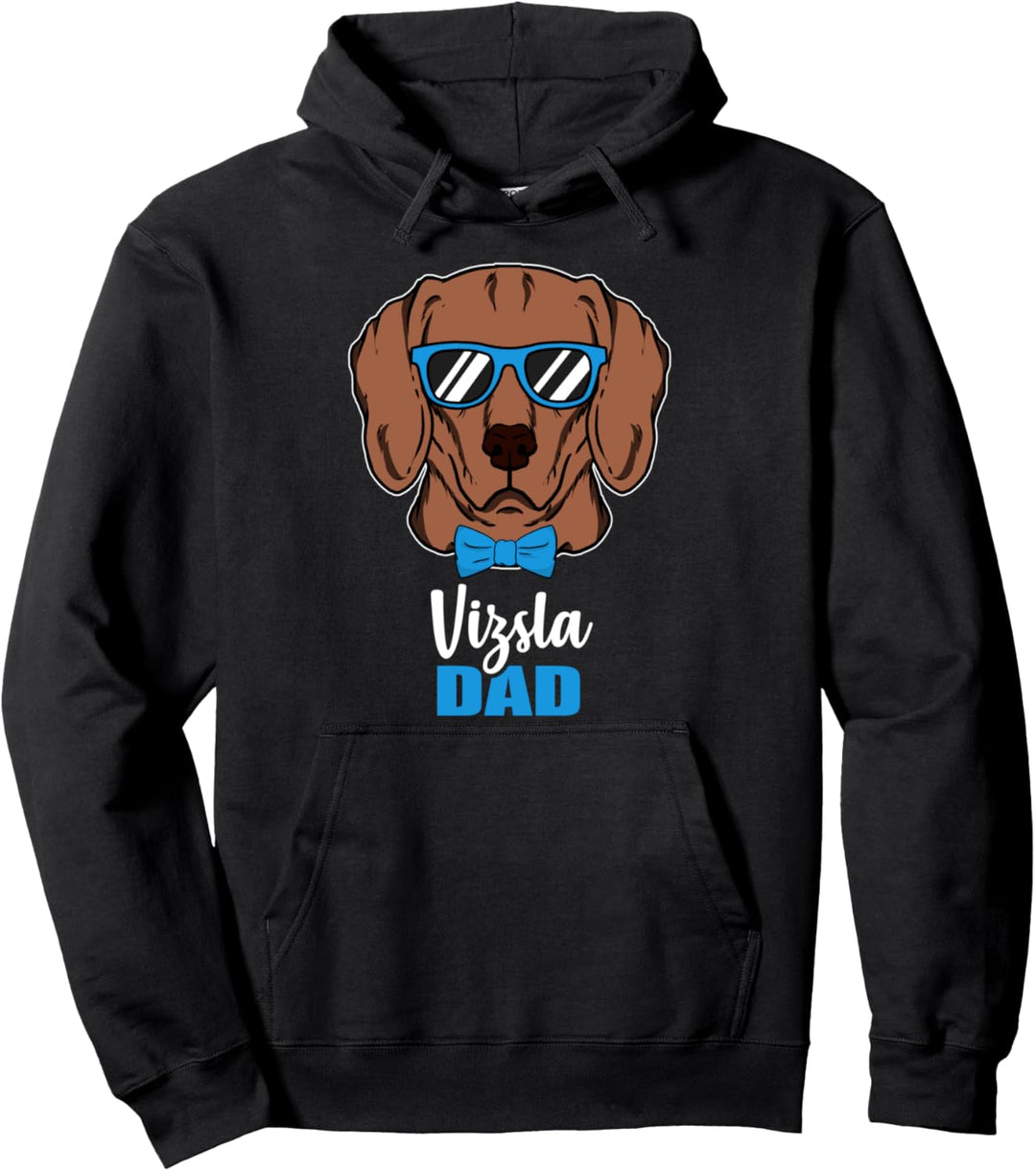 Lustiges Hunde Papa Geschenk Herrchen Vizsla Hund Pullover Hoodie